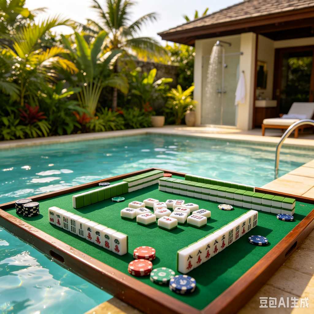 embossed mahjong set design